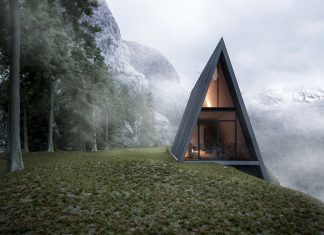 💡 Construir esta casa en un acantilado nos traerá la vista más espectacular de la naturaleza